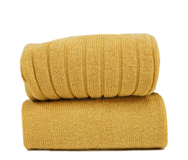 Strømpebukse Rib - Mustard (629) - Image 2