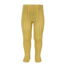 Cóndor | Strømpebukse Rib - Mustard (629)