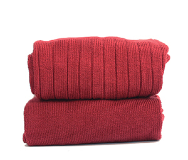 Strømpebukse Rib - Burgunderrød (572) - Image 2