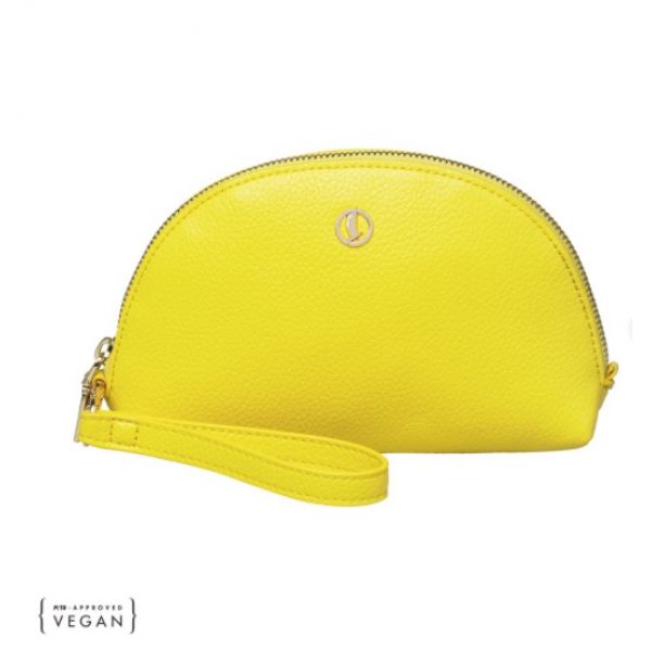 Beauty Case with Wristlet, Lemon Pie