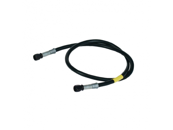 GOODRIDGE BRAKE LINE KIT BLACK COATED STAINLESS, 34" LONG