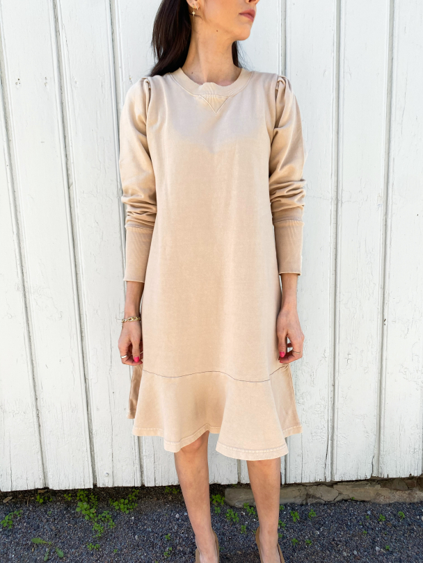 Kjersti Dress Beige  - Image 1