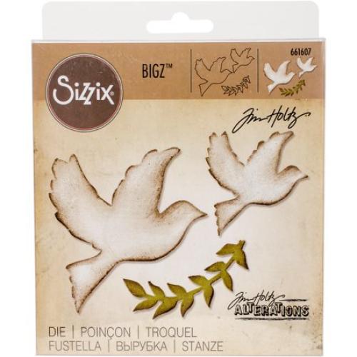 Sizzix Bigz Die – Enchanted Doves