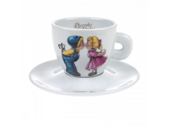 LUCAFFE PICCOLO DOLCE CAPPUCCINOKOPP M/SKÅL