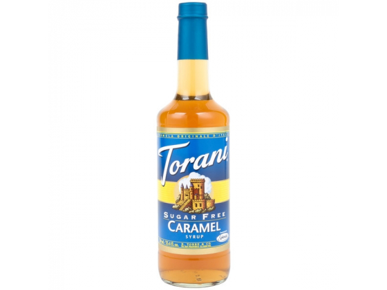 TORANI CARAMEL SUKKERFRI 750ML