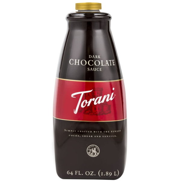 TORANI MØRK SJOKOLADESAUS 1.89L - Image 1