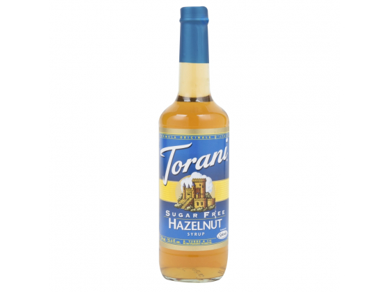 TORANI HAZELNUT SUKKERFRI 750ML