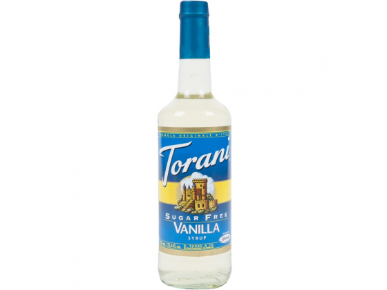 TORANI VANILLA SUKKERFRI 750ML