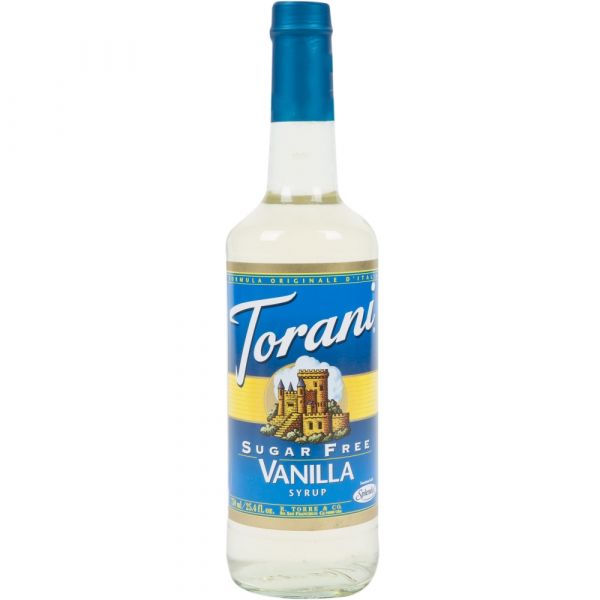 TORANI VANILLA SUKKERFRI 750ML