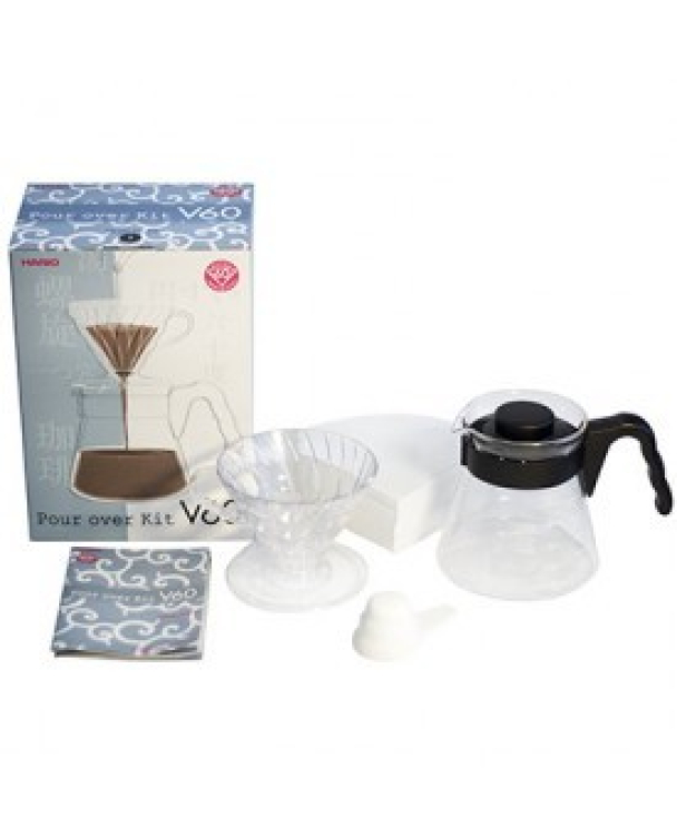 HARIO V60-02 BRYGGESETT I PLAST