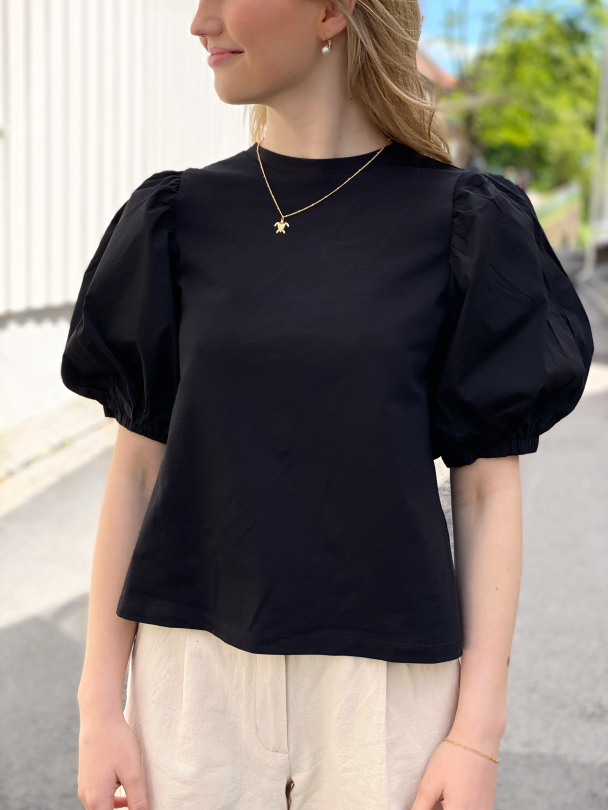 Bixa 2/4 Top - Black - Image 1