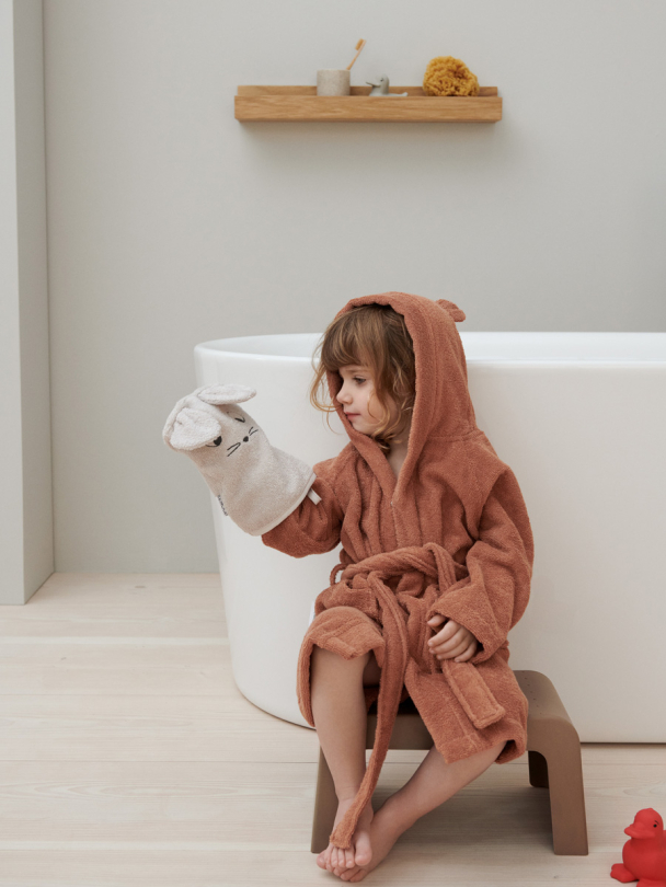 Liewood | Lily Badekåpe - Mr Bear Tuscany Rose - Image 2