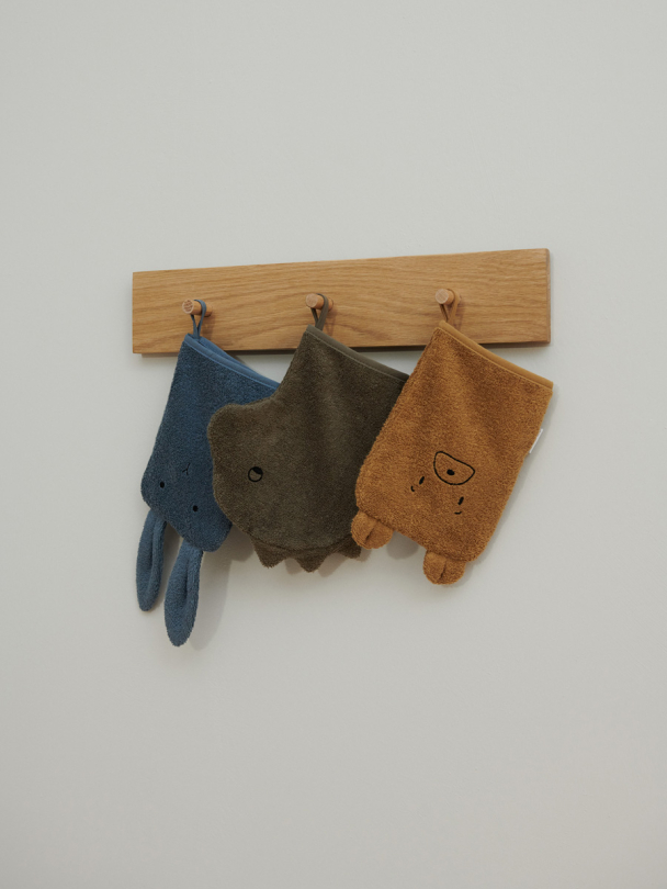 Liewood | Sylvester Vaskekluter 3-pk - Whale Blue Multi Mix - Image 2