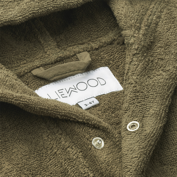 Liewood | Lily Badekåpe - Mr Bear Khaki - Image 2