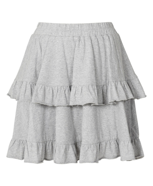 CHLOE SKIRT GREY MELANGE