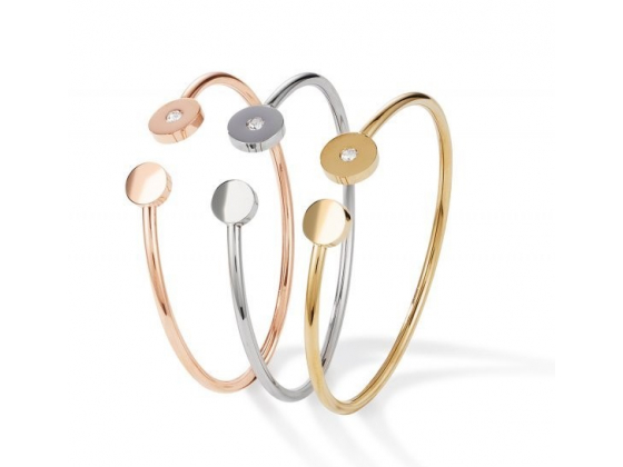 Cluster silver-rose gold 