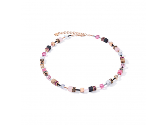 GEOCUBE Pastel Pink Necklace