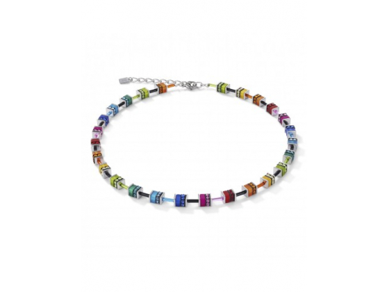 GEOCUBE Necklace Classic Polaris & Rhinestone Multicolour 