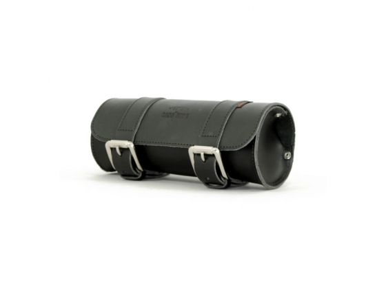 LONGRIDE, GENUINE LEATHER TOOL ROLL 2L. SMOOTH BLACK