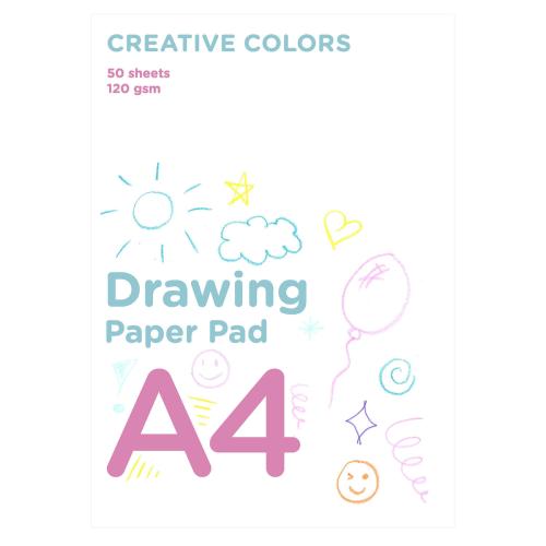 Creative Colors tegneblokk A4
