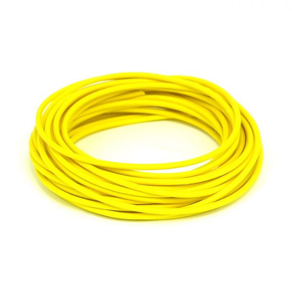 7,5 M. YELLOW CLASSIC CLOTH COVERED WIRING,