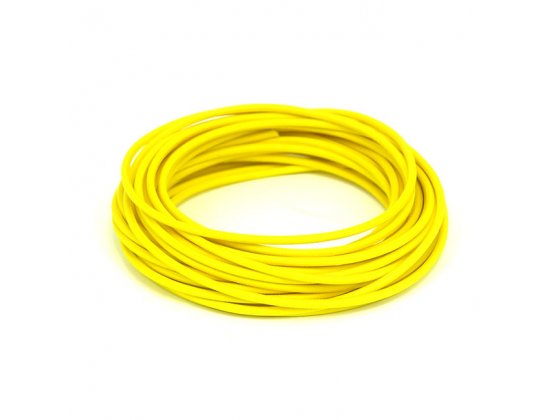 7,5 M. YELLOW CLASSIC CLOTH COVERED WIRING,