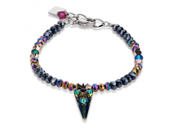  Multi Crystal Arrow Point Bracelet