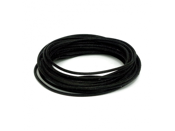 7,5 M. BLACK. CLASSIC CLOTH COVERED WIRING,