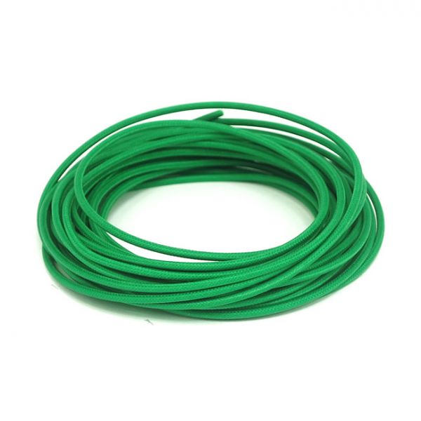 7,5 M. GREEN. CLASSIC CLOTH COVERED WIRING,