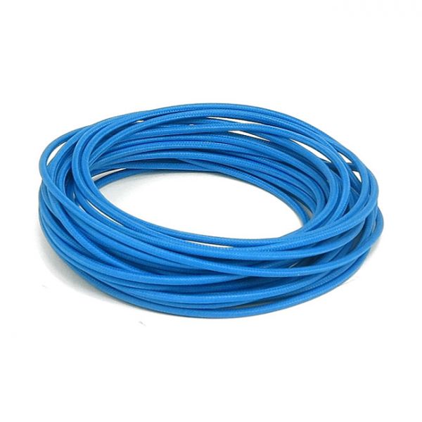 9,5 M. BLUE. CLASSIC CLOTH COVERED WIRING,