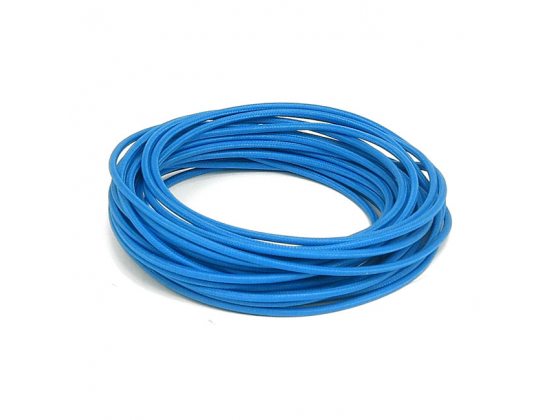 9,5 M. BLUE. CLASSIC CLOTH COVERED WIRING,