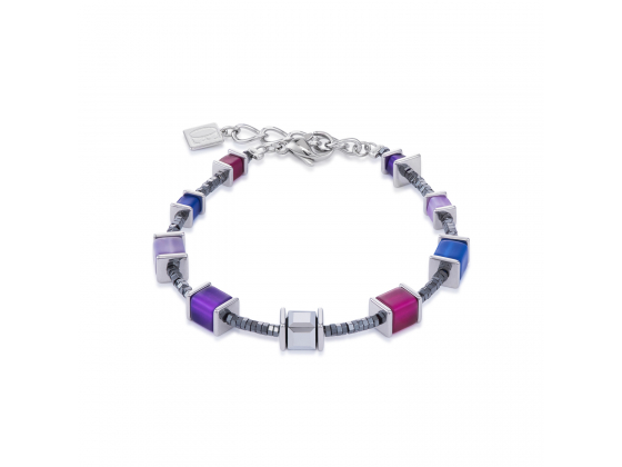 GEOCUBE Multicolor Blue/Purple Bracelet