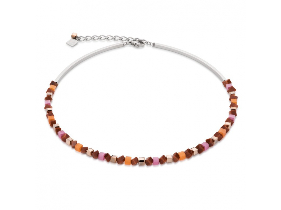 Mini Orange/Pink Necklace