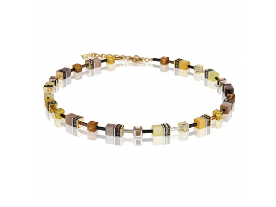 GEOCUBE Necklace Yellow Gold 