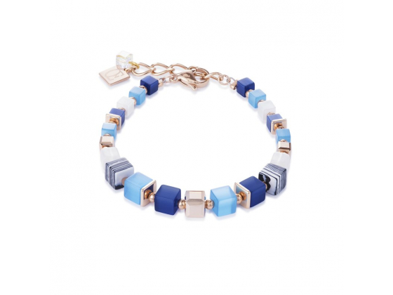 GEOCUBE Blue Zebra Bracelet
