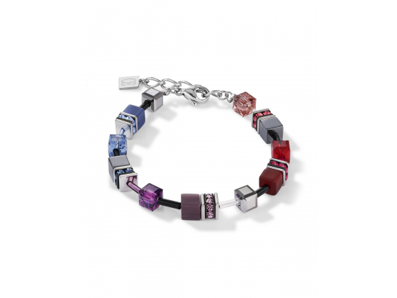 GEOCUBE Bracelet Multicolor Red/Blue 