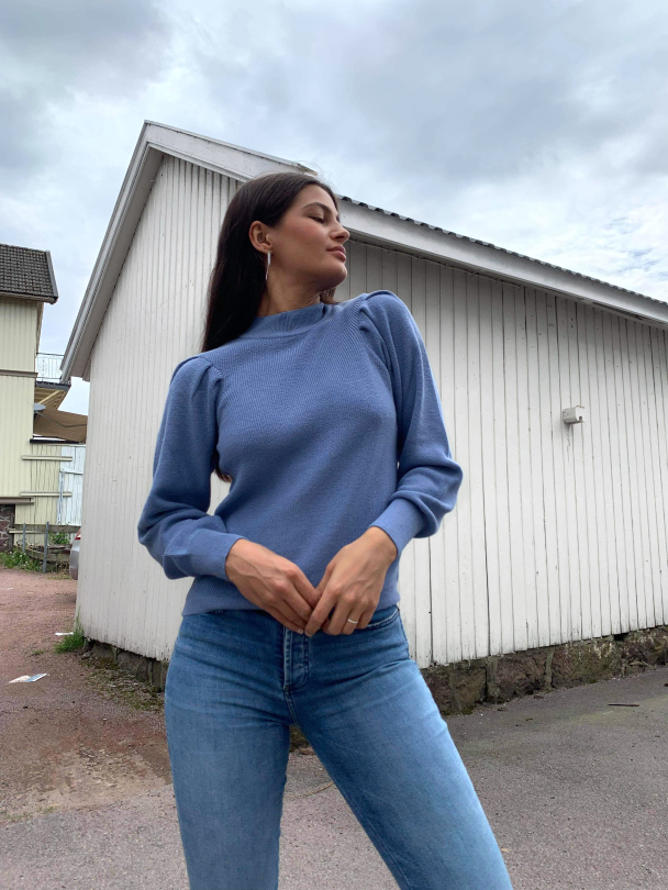 Bigga Knit Pullover - Country Blue - Image 4