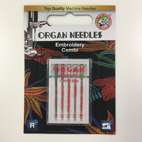 Organ embroidery combi