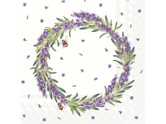 "Lavender Wreath" 