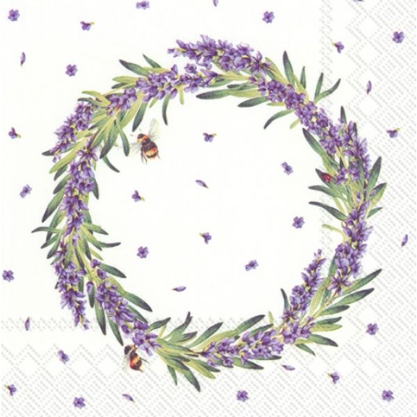 "Lavender Wreath" 