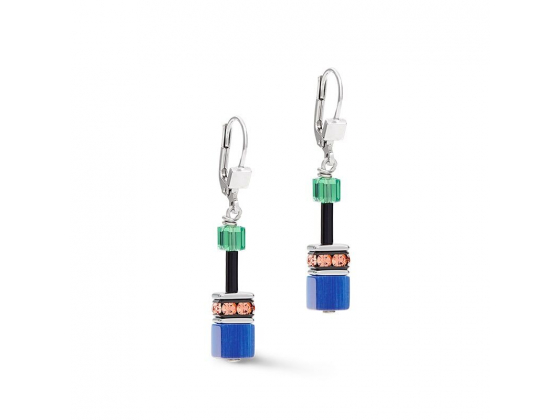 GEOCUBE Earrings Multicolor Ethno 