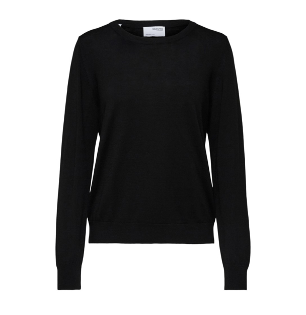 Magda Wool Knit - Black 