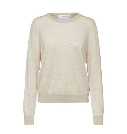 Magda Wool Knit - Birch Melang