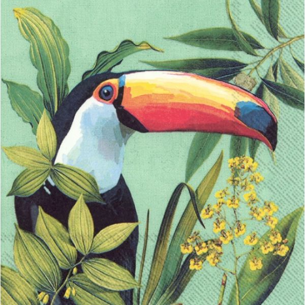 "Toucan in Paradise" lunsjserviett
