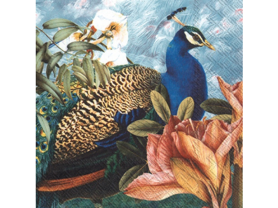 "Paradise Peacock" lunsjserviett