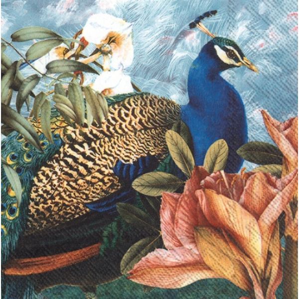 "Paradise Peacock" lunsjserviett