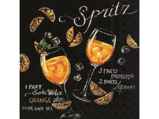 "Spritz" Cocktailserviett