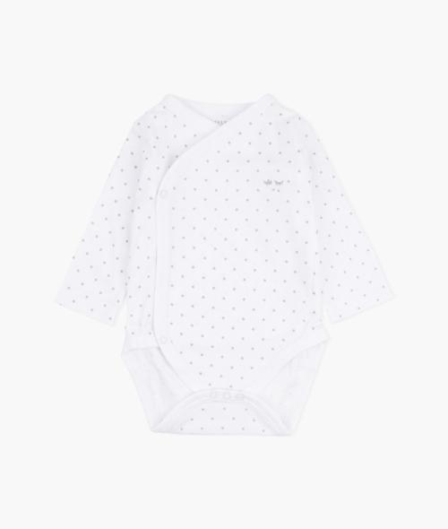 LIVLY - SATURDAY CROSSED BODY WHITE/SILVER DOTS