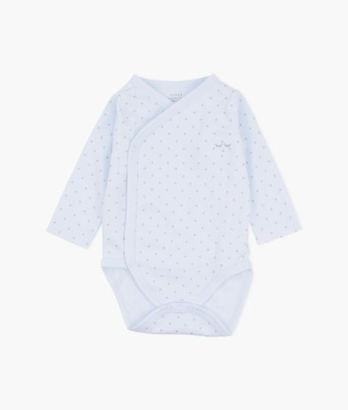 Livly | Saturday Crossed Body - Blue/Silver Dots