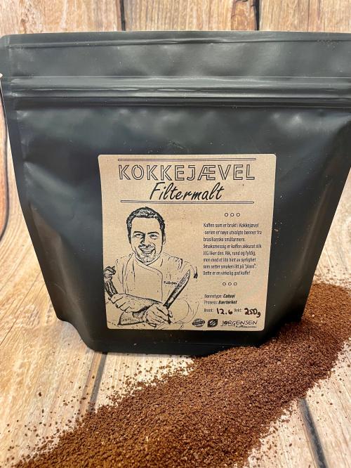 Kokkejævel FILTERMALT 250 g Jørgensens kaffebrenneri Alta